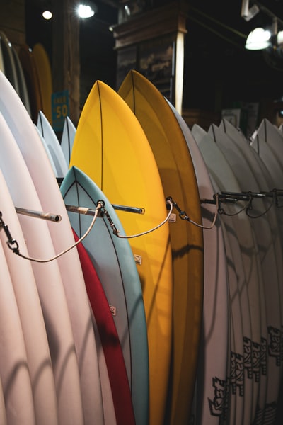 All kinds of surf board
